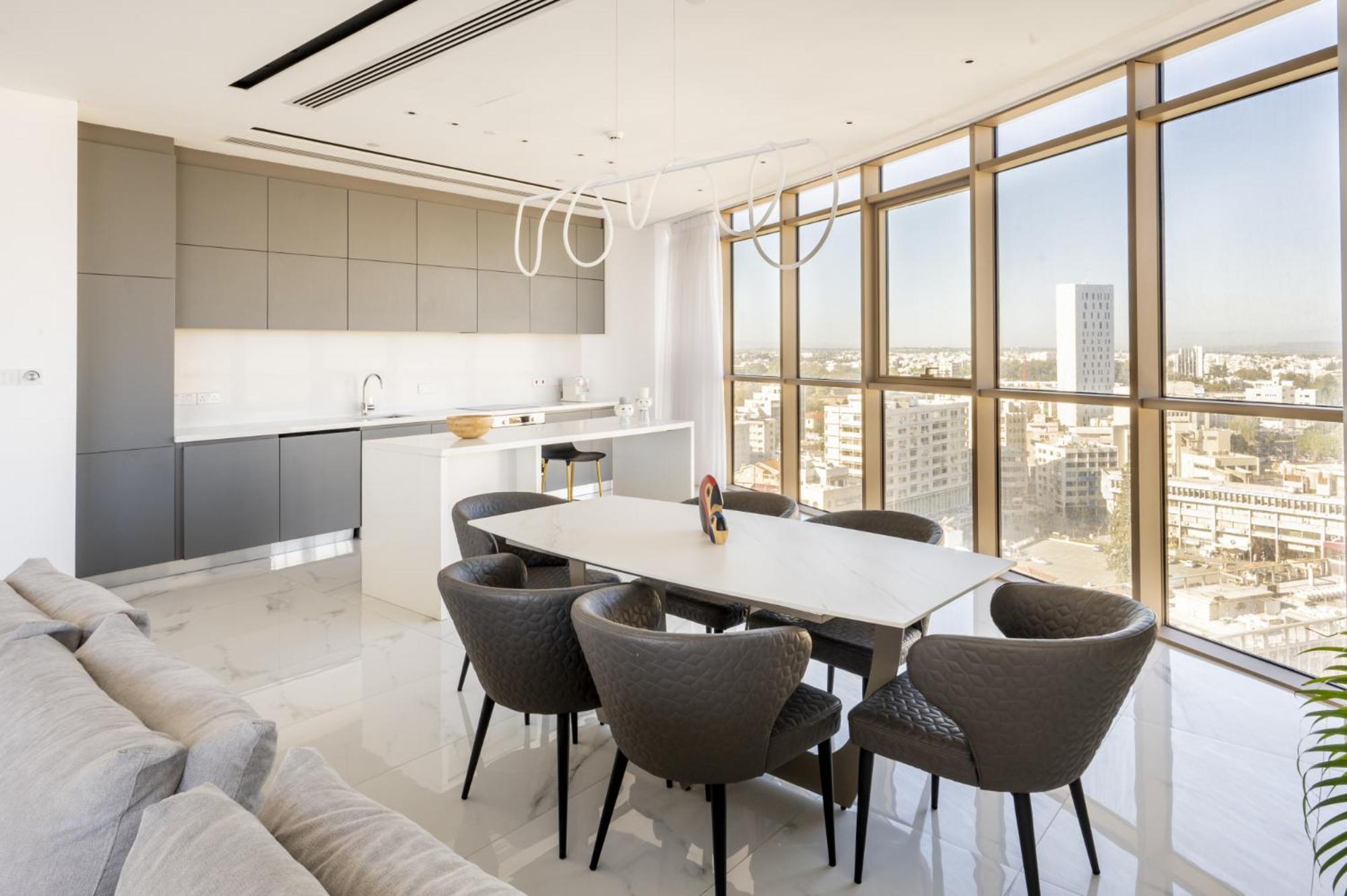 360 Nicosia - Luxury Apartment Panoramic View מראה חיצוני תמונה