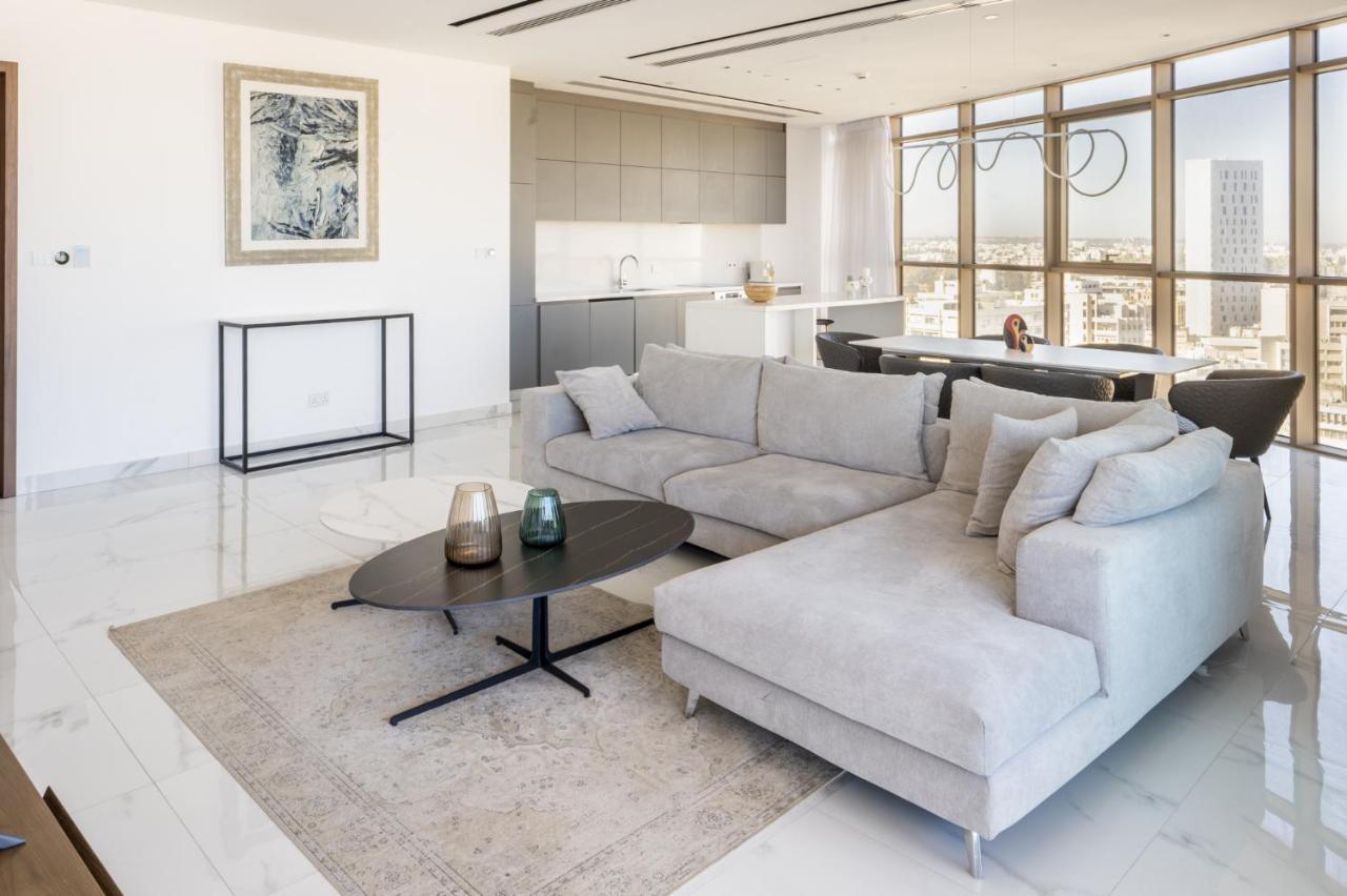 360 Nicosia - Luxury Apartment Panoramic View מראה חיצוני תמונה